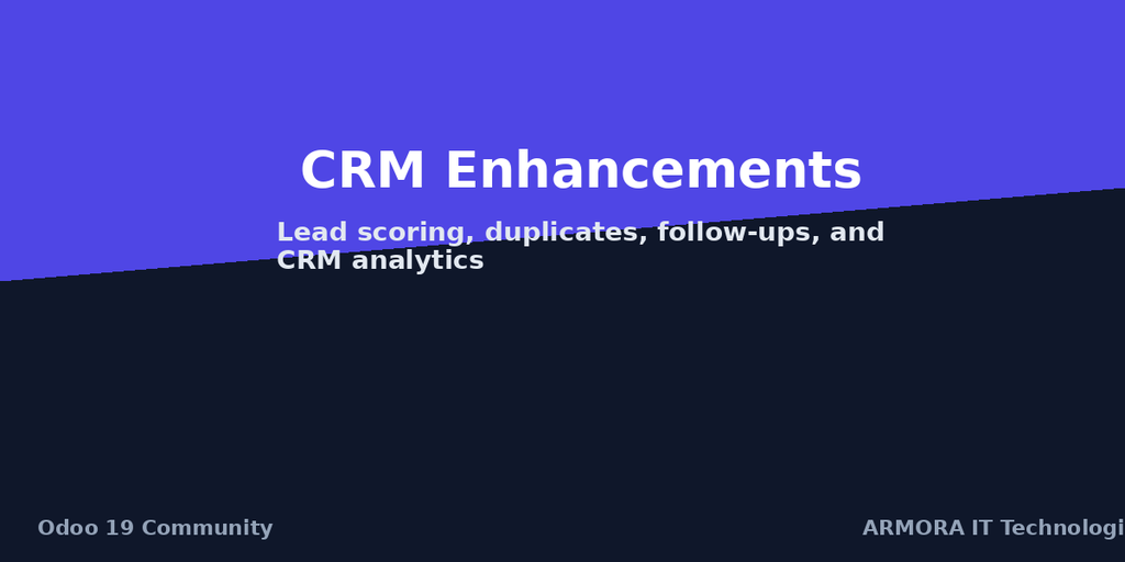[AIT-RN_CRM_ULTIMATE_PRO-19] CRM Enhancements (19.0)